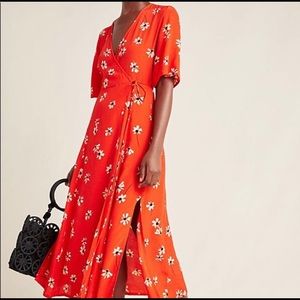 Faithful The Brand Rivera Midi Dress NWT